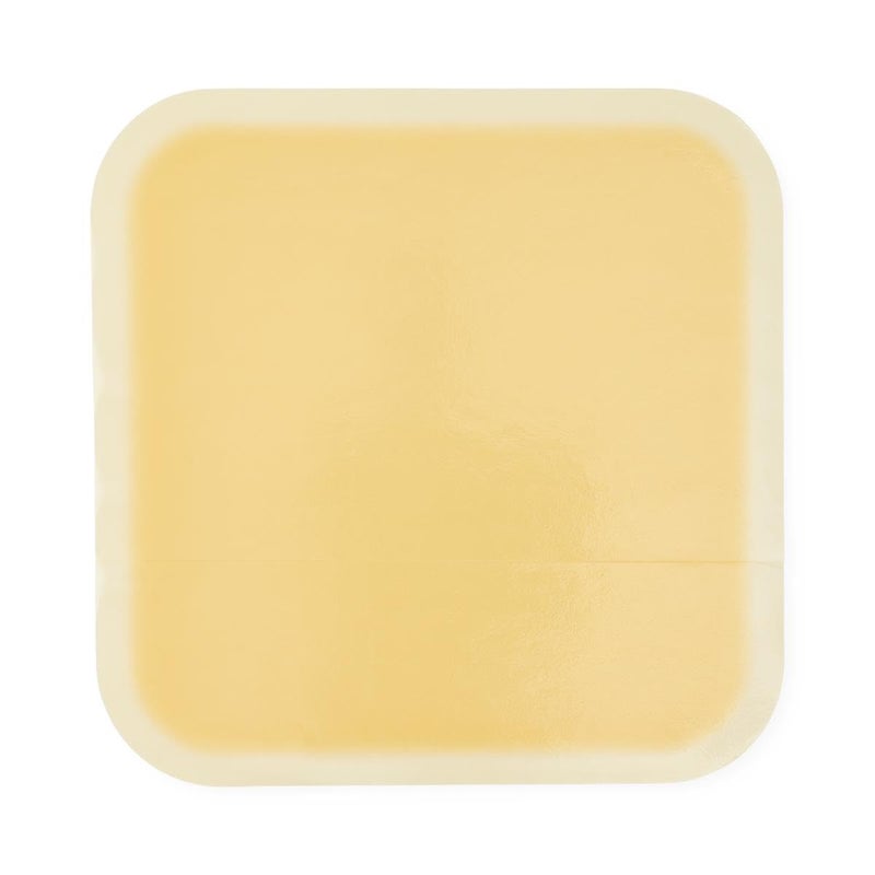 Medline Exuderm Satin Hydrocolloid Wound Dressings, 8 Inches x 8 Inches Sacral, Tapered Edge, Smooth Satin Backing, Box of 5 Each - Image 5